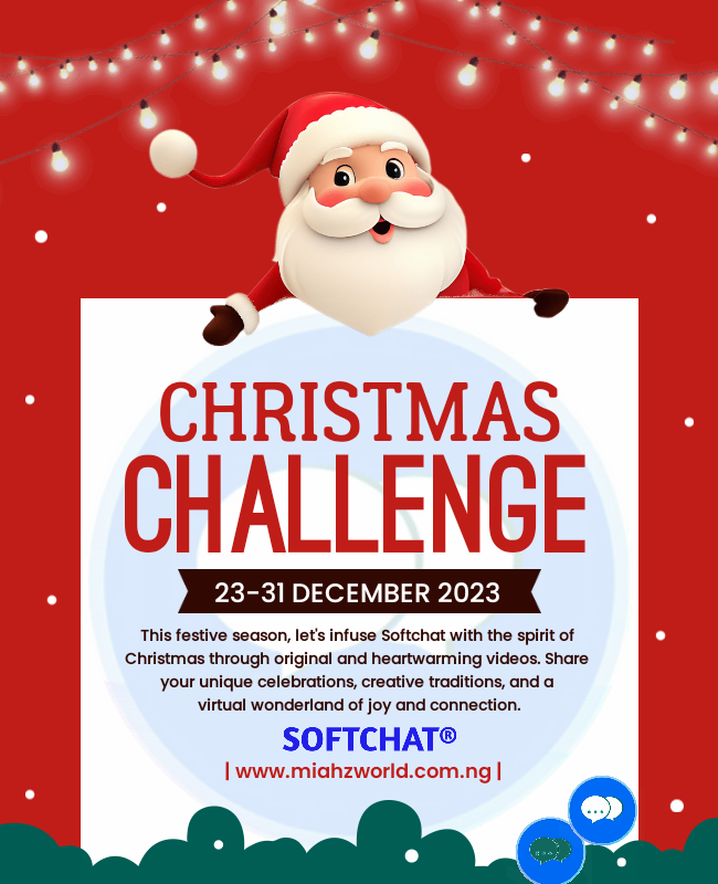 Socialize and Earn: Softchat Christmas Cheer Video Challenge! ????????